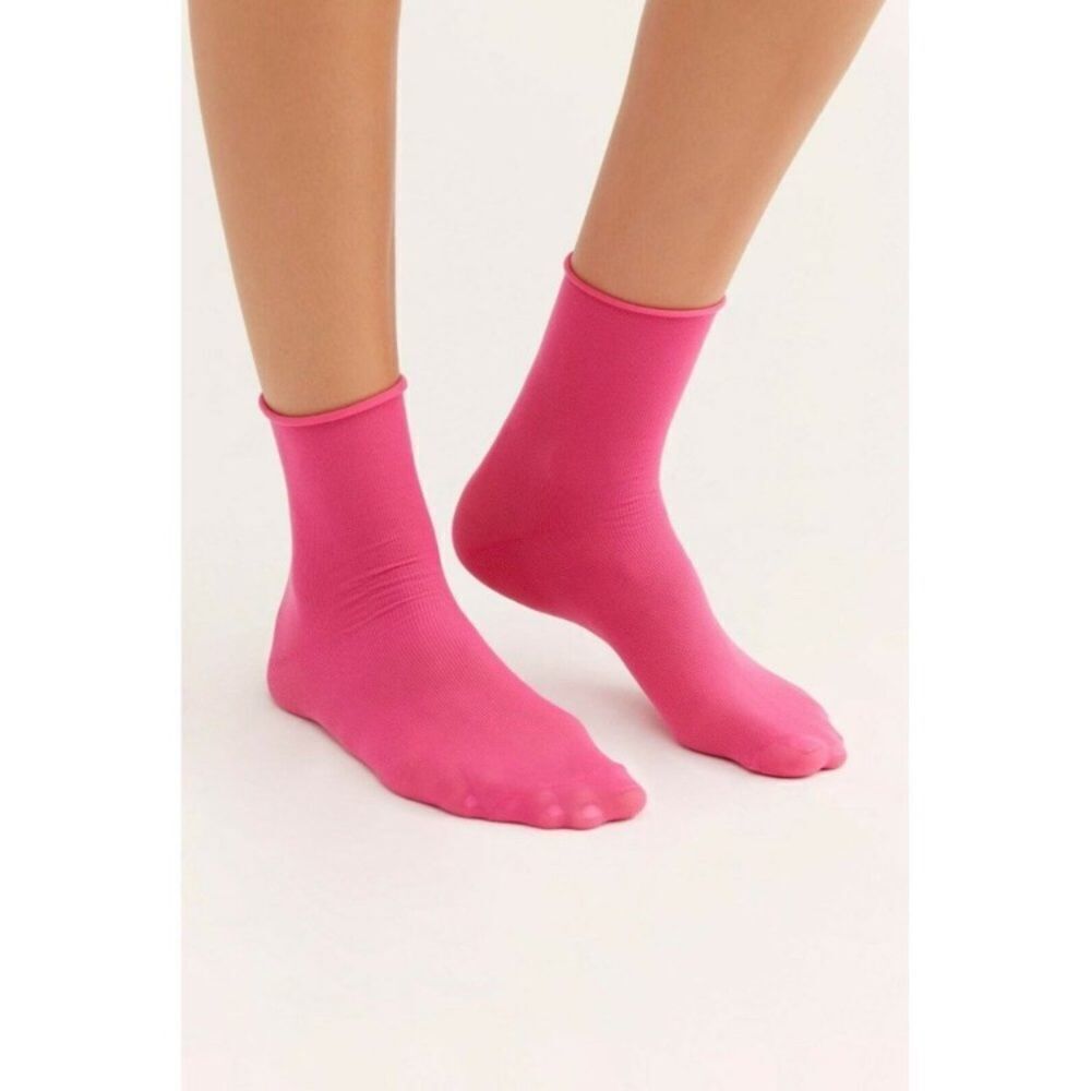 Free People Dolci Sheer Crew Ankle Socks